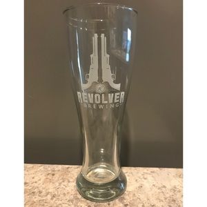 3/$15 Revolver Brewing Beer Glass